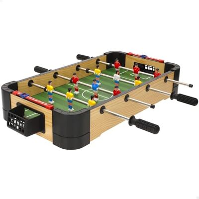COLORBABY CB Games 39527 Tafelvoetbal van robuust kunststof, 12 spelers, met handmarkeringen, voor 2 personen, tafelvoetbal voor kinderen, speelgoed 6 jaar COLORBABY CB Games 39527 Tafelvoetbal van robuust kunststof, 12 spelers, met handmarkeringen, voor 2 personen, tafelvoetbal voor kinderen, speelgoed 6 jaar
