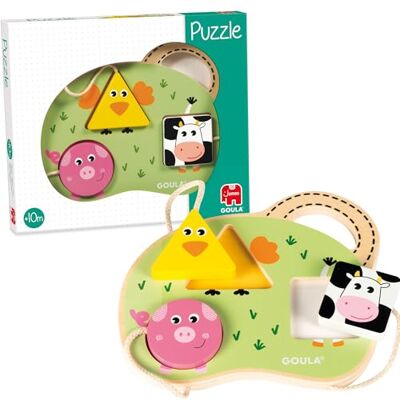 Goula 53452 Mijn eerste puzzel Boerderij, meerkleurig Goula 53452 Mijn eerste puzzel Boerderij, meerkleurig