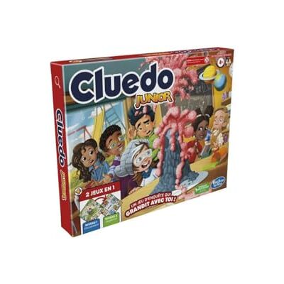Hasbro Monopoly Junior, omkeerbaar speelbord, 2 spellen in 1, Monopoly spel voor jonge kinderen, bordspellen voor kinderen, juniorspellen (Franse versie) (mogelijk niet beschikbaar in het Nederlands) Hasbro Monopoly Junior, omkeerbaar speelbord, 2 spellen in 1, Monopoly spel voor jonge kinderen, bordspellen voor kinderen, juniorspellen (Franse versie) (mogelijk niet beschikbaar in het Nederlands)