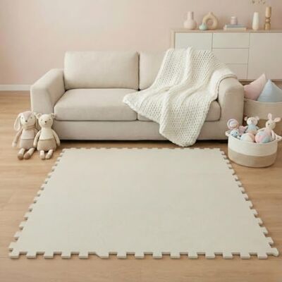 LittleTom 9 dikke vloermatten baby en kind vanaf 0 maanden, 30 x 30 cm, vierkante puzzeltegels van EVA-schuim LittleTom 9 dikke vloermatten baby en kind vanaf 0 maanden, 30 x 30 cm, vierkante puzzeltegels van EVA-schuim