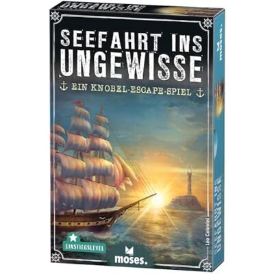 moses zeevaart in het onzeke: een knobel escape spel moses zeevaart in het onzeke: een knobel escape spel