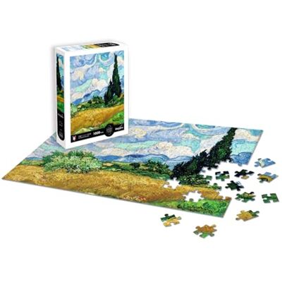 Sentosphère Calypto Weizenfeld & Zypress 1000 stukjes puzzel Sentosphère Calypto Weizenfeld & Zypress 1000 stukjes puzzel