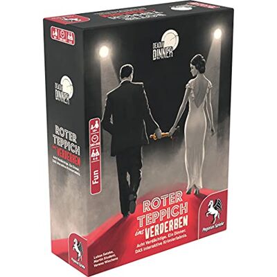 Pegasus Spiele Deadly Dinner Rood vloerkleed om te bederven Pegasus Spiele Deadly Dinner Rood vloerkleed om te bederven