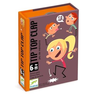 Djeco -dc5120 Tip Top Clap, kaartspel, 35120, meerkleurig Djeco -dc5120 Tip Top Clap, kaartspel, 35120, meerkleurig