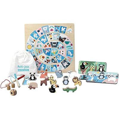 Vilac Panda spelletjes van de kleintjes Michelle Carlslund vanaf 2 jaar 8566, 8566, meerkleurig, groot Vilac Panda spelletjes van de kleintjes Michelle Carlslund vanaf 2 jaar 8566, 8566, meerkleurig, groot