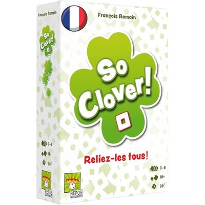 Asmodee So Clover FR REPOS PRODUCTION 10+ 3-6 spelers 15-30 minuten Bordspel Asmodee So Clover FR REPOS PRODUCTION 10+ 3-6 spelers 15-30 minuten Bordspel