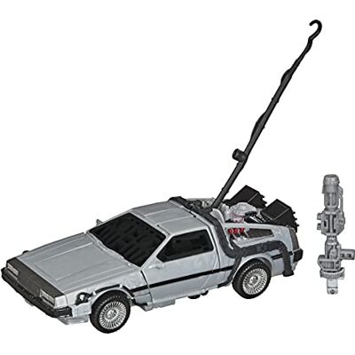 Transformers Toys Generations Collaborative: Back to The Future Mash-Up, Gigawatt, terug naar de Future-35 Edition, vanaf 8 jaar, 14 cm Transformers Toys Generations Collaborative: Back to The Future Mash-Up, Gigawatt, terug naar de Future-35 Edition, vanaf 8 jaar, 14 cm