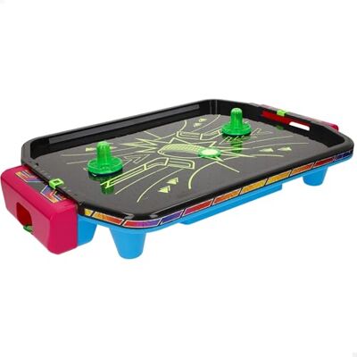 COLORBABY CB Games Air Hockey neon op tafel, structuur 40 cm, duurzaam kunststof, 2 rackets, 2 schijven, 2 spelers, bordspellen, kinderspeelgoed, familieplezier, +6 jaar (39515) COLORBABY CB Games Air Hockey neon op tafel, structuur 40 cm, duurzaam kunststof, 2 rackets, 2 schijven, 2 spelers, bordspellen, kinderspeelgoed, familieplezier, +6 jaar (39515)