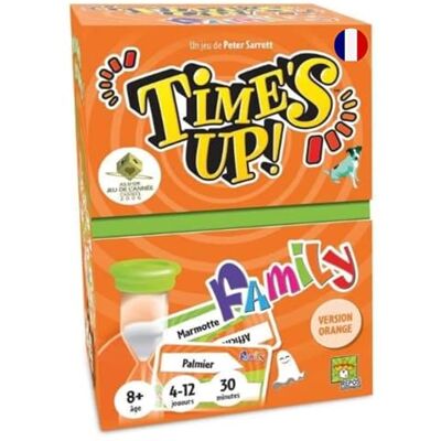 Asmodee Repos Production Time 's Up!: Family Oranje versie gezelschapsspel vanaf 8 jaar 4-12 spelers 30 minuten Asmodee Repos Production Time 's Up!: Family Oranje versie gezelschapsspel vanaf 8 jaar 4-12 spelers 30 minuten