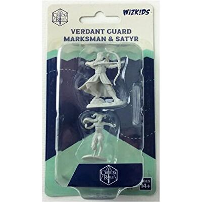 WizKids Essentiële rol: Verdant Guard Marksman & Satyr 2 ongeverfde/geprimede kerkers en draken van compatibel met DND D&D en andere TTRPG-tafelrollenspellen WizKids Essentiële rol: Verdant Guard Marksman & Satyr 2 ongeverfde/geprimede kerkers en draken van compatibel met DND D&D en andere TTRPG-tafelrollenspellen