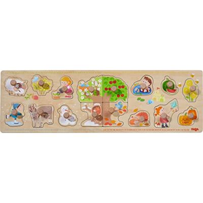 HABA Greifpuzzel 4 jaar (kinderpuzzel): 1 puzzelstukje, 16 puzzelstukjes. HABA Greifpuzzel 4 jaar (kinderpuzzel): 1 puzzelstukje, 16 puzzelstukjes.