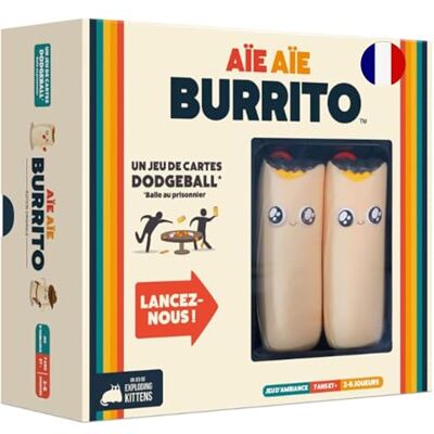 Asmodee Exploding Kittens NL Aie Aie Burrito 7+ EXPLODING KITTENS Asmodee Exploding Kittens NL Aie Aie Burrito 7+ EXPLODING KITTENS