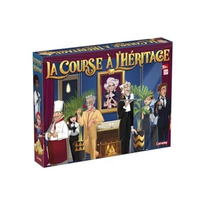 Lansay DE HERITAGE Race Bordspel voor kinderen vanaf 8 jaar Elimineer je tegenstanders om de enige erfgenaam te zijn Strategiespel Om te spelen met vrienden of familie 2 tot 6 spelers Lansay DE HERITAGE Race Bordspel voor kinderen vanaf 8 jaar Elimineer je tegenstanders om de enige erfgenaam te zijn Strategiespel Om te spelen met vrienden of familie 2 tot 6 spelers