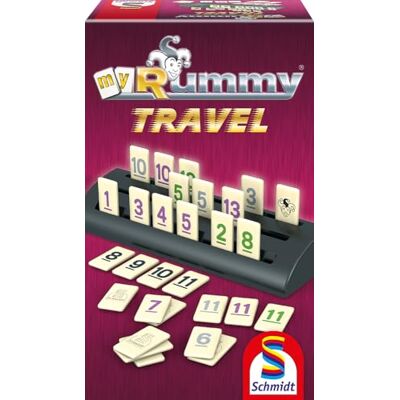 SCHMIDT 49284 MyRummy Travel, reisspel SCHMIDT 49284 MyRummy Travel, reisspel