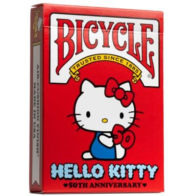 Bicycle ® Hello Kitty 50th Anniversary Premium speelkaarten Bicycle ® Hello Kitty 50th Anniversary Premium speelkaarten