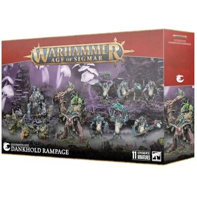 Games Workshop Warhammer Age of Sigmar Gloomspite Gitz: Battleforce Dankhold Rampage Games Workshop Warhammer Age of Sigmar Gloomspite Gitz: Battleforce Dankhold Rampage