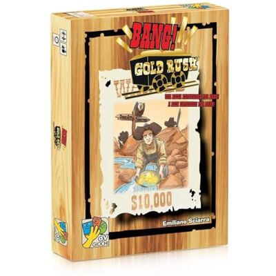 dV Giochi Bang Gold Rush Occid karakters gezelschapsspellen, 330418, verschillende kleuren, klein dV Giochi Bang Gold Rush Occid karakters gezelschapsspellen, 330418, verschillende kleuren, klein