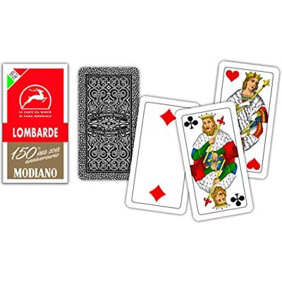 Modiano Speelkaarten Lombarde 150e verjaardag Modiano Speelkaarten Lombarde 150e verjaardag