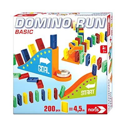 noris 606062022 Domino Run Basic 200 stenen en een helling voor een invloedrijke baan, vanaf 3 jaar noris 606062022 Domino Run Basic 200 stenen en een helling voor een invloedrijke baan, vanaf 3 jaar