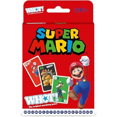 Winning Moves WHOT! Super Mario gezelschapsspel reisspel Franse versie Winning Moves WHOT! Super Mario gezelschapsspel reisspel Franse versie