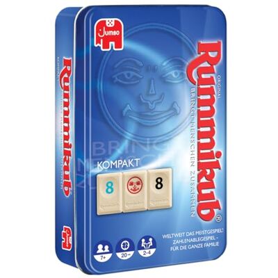 Jumbo Originele rummikub, compact (spel): het spel, het mensen brengt samen Jumbo Originele rummikub, compact (spel): het spel, het mensen brengt samen