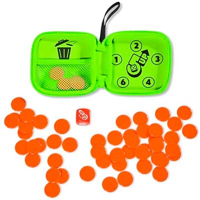 TOMY 5-Up spel – super verslavend dobbelspel – reisspellen voor 2-4 spelers – grappige familiespellen voor kinderen en volwassenen – bordspellen voor kinderen vanaf 6 jaar – verjaardags- en kerstcadeaus TOMY 5-Up spel – super verslavend dobbelspel – reisspellen voor 2-4 spelers – grappige familiespellen voor kinderen en volwassenen – bordspellen voor kinderen vanaf 6 jaar – verjaardags- en kerstcadeaus