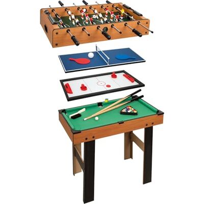COLORBABY CB Games 85328 4-in-1 multigametafel met poten COLORBABY CB Games 85328 4-in-1 multigametafel met poten