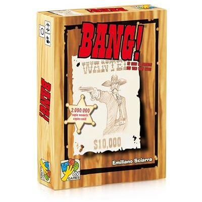 dV Giochi Bang Tafelspel Spaghetti Western Italiaanse editie, meerkleurig, DVG9100 dV Giochi Bang Tafelspel Spaghetti Western Italiaanse editie, meerkleurig, DVG9100