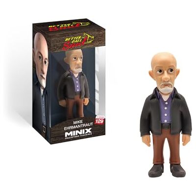 MINIX Mike Better Call Saul 12 cm groot verzamelfiguur voor tentoonstelling, cadeau-idee voor kinderen en volwassenen, tv- en filmfans MN13364 MINIX Mike Better Call Saul 12 cm groot verzamelfiguur voor tentoonstelling, cadeau-idee voor kinderen en volwassenen, tv- en filmfans MN13364