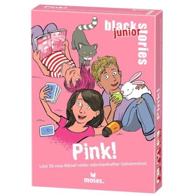 moses black stories junior pink!: Löst 50 roze Rätsel voller märchenhafter Geheimnisse moses black stories junior pink!: Löst 50 roze Rätsel voller märchenhafter Geheimnisse