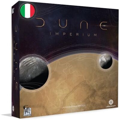 Asmodee Dune: Imperium, tafelspel, 1-4 spelers, 13+ jaar, editie in het Italiaans Asmodee Dune: Imperium, tafelspel, 1-4 spelers, 13+ jaar, editie in het Italiaans