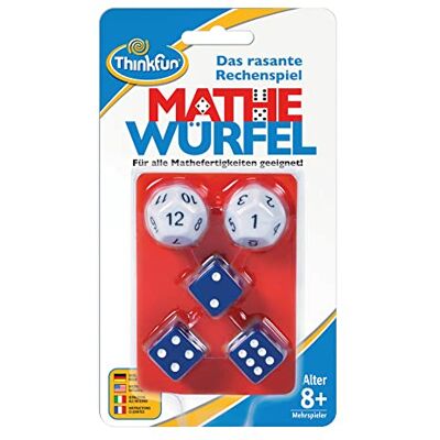 ThinkFun Mathe Würfel leerspel vanaf 8 jaar: het scheerspel ThinkFun Mathe Würfel leerspel vanaf 8 jaar: het scheerspel