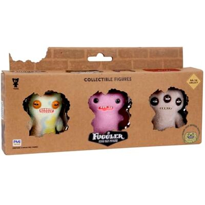 Bizak 64110210-5 Fuggler Set van 3 figuren van 6,5 cm met verzamelposter, 44 verzamelfiguren, voor jongens en meisjes vanaf 4 jaar Bizak 64110210-5 Fuggler Set van 3 figuren van 6,5 cm met verzamelposter, 44 verzamelfiguren, voor jongens en meisjes vanaf 4 jaar
