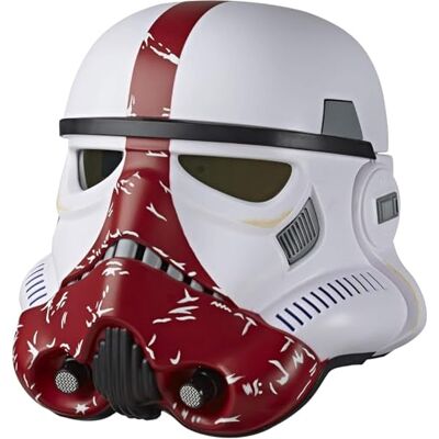 Star Wars The Black Series, The Mandalorian, Incinerator Stormtrooper, premium elektronische helm, rollenspel Star Wars The Black Series, The Mandalorian, Incinerator Stormtrooper, premium elektronische helm, rollenspel