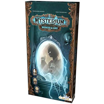 Libellud Mysterium: geheimen en leugens Uitbreiding Vanaf 10 jaar Van 2 tot 7 spelers 42 minuten per partij In het Spaans en Portugees Libellud Mysterium: geheimen en leugens Uitbreiding Vanaf 10 jaar Van 2 tot 7 spelers 42 minuten per partij In het Spaans en Portugees