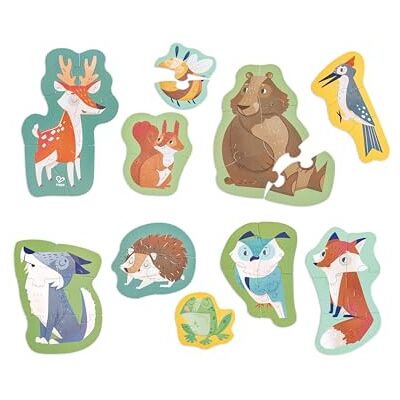 Hape Bosvrienden puzzel Hape Bosvrienden puzzel