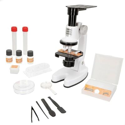 COLORBABY Microscoop voor kinderen met licht, met kleurfilters en spiegel, didactische spelletjes voor kinderen, wetenschappelijk spel, kinderwetenschap, kinderlaboratorium, educatief speelgoed voor COLORBABY Microscoop voor kinderen met licht, met kleurfilters en spiegel, didactische spelletjes voor kinderen, wetenschappelijk spel, kinderwetenschap, kinderlaboratorium, educatief speelgoed voor