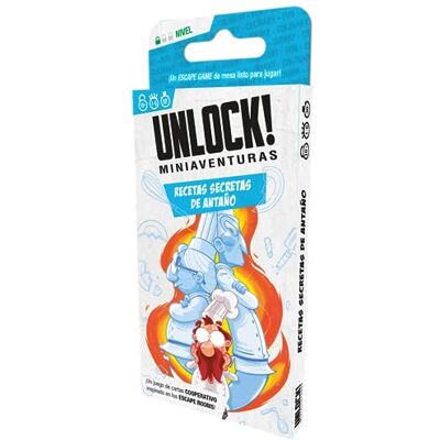 Space Cowboys Asmodee Unlock! Geheime recepten van weleer Escape Bordspel voor volwassenen en gezinnen Vanaf 10 jaar Voor 1 tot 6 spelers 30-45 minuten per spel Space Cowboys Asmodee Unlock! Geheime recepten van weleer Escape Bordspel voor volwassenen en gezinnen Vanaf 10 jaar Voor 1 tot 6 spelers 30-45 minuten per spel