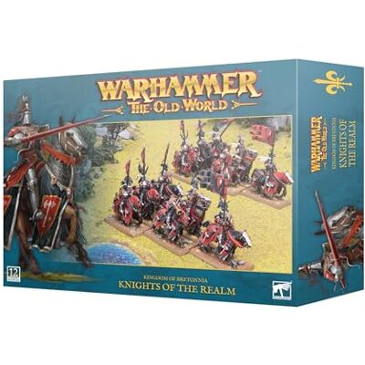 Games Workshop Warhammer the Old World: Koninkrijk Bretonnie Ridders van het Koninkrijk/Wanderende Ridders, Zwart Games Workshop Warhammer the Old World: Koninkrijk Bretonnie Ridders van het Koninkrijk/Wanderende Ridders, Zwart