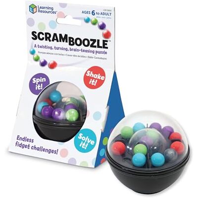 Learning Resources Resources-LER5900 Scramboozle-puzzelbal, speelgoed voor jongens of meisjes vanaf 6 jaar, reisspellen voor kinderen, Mulri Color (LER5900) Learning Resources Resources-LER5900 Scramboozle-puzzelbal, speelgoed voor jongens of meisjes vanaf 6 jaar, reisspellen voor kinderen, Mulri Color (LER5900)