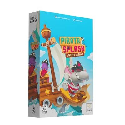Cranio Creations Pirate Splash, een schattenjacht met piratenolifanten in het byllisch op de brug van het schip, Italiaanse editie Cranio Creations Pirate Splash, een schattenjacht met piratenolifanten in het byllisch op de brug van het schip, Italiaanse editie