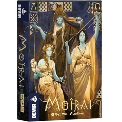 Devir Moirai, kaartspel, Grieks mythologiespel, grappig en snel, vanaf 10 jaar (BGMOIML) Devir Moirai, kaartspel, Grieks mythologiespel, grappig en snel, vanaf 10 jaar (BGMOIML)