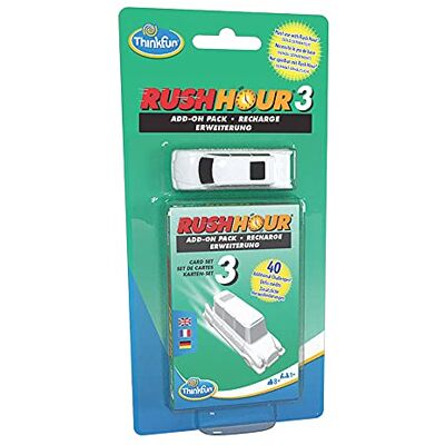 ThinkFun Rush Hour Recharge 3 La Limousine Logisch spel Puzzel File 40 uitdagingen 1 speler of meer vanaf 8 jaar Ravensburger 76452 Gemengd Meertalig (Frans inbegrepen) ThinkFun Rush Hour Recharge 3 La Limousine Logisch spel Puzzel File 40 uitdagingen 1 speler of meer vanaf 8 jaar Ravensburger 76452 Gemengd Meertalig (Frans inbegrepen)
