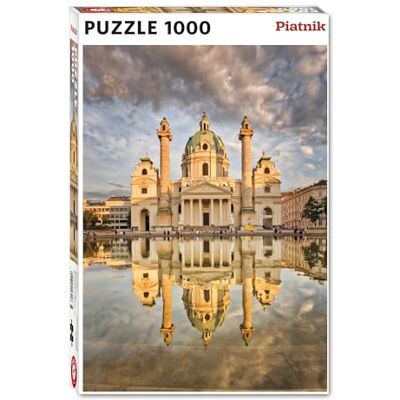 Piatnik Karlskirche Vienna Jigsaw puzzel (1000 stuks) Piatnik Karlskirche Vienna Jigsaw puzzel (1000 stuks)