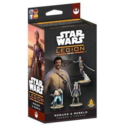 Asmodee , Star Wars: Legion Rogues & Rebels (Rebelles & Halonken), Duitse versie, tabletuitbreiding voor 2 spelers vanaf 14 jaar met 120-180 minuten speeltijd, meertalig Asmodee , Star Wars: Legion Rogues & Rebels (Rebelles & Halonken), Duitse versie, tabletuitbreiding voor 2 spelers vanaf 14 jaar met 120-180 minuten speeltijd, meertalig