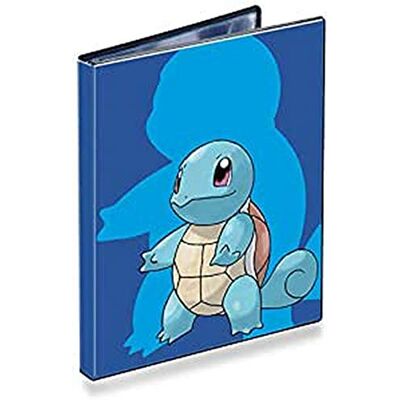 Ultra Pro Pokémon Carapuce portfolio notitieboekje accessoires voor verzamelkaarten capaciteit 80 kaarten 10 pagina's Ultra Pro Pokémon Carapuce portfolio notitieboekje accessoires voor verzamelkaarten capaciteit 80 kaarten 10 pagina's