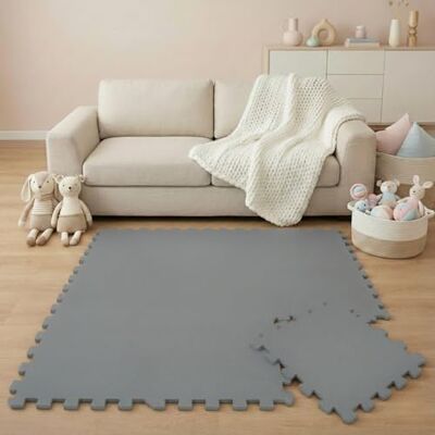 LittleTom 9 dikke vloermatten baby en kind vanaf 0 maanden, 30 x 30 cm, vierkante puzzeltegels van EVA-schuim LittleTom 9 dikke vloermatten baby en kind vanaf 0 maanden, 30 x 30 cm, vierkante puzzeltegels van EVA-schuim