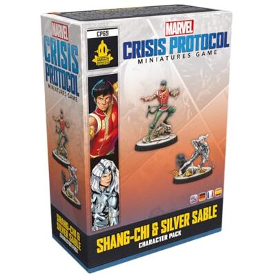 Asmodee Marvel: Crisis Protocol Shang-Chi & Silver Sable (speelaccessoire): uitbreiding. Voor spelen wordt een grondspel van Marvel: Crisis Protocol nodig. Asmodee Marvel: Crisis Protocol Shang-Chi & Silver Sable (speelaccessoire): uitbreiding. Voor spelen wordt een grondspel van Marvel: Crisis Protocol nodig.