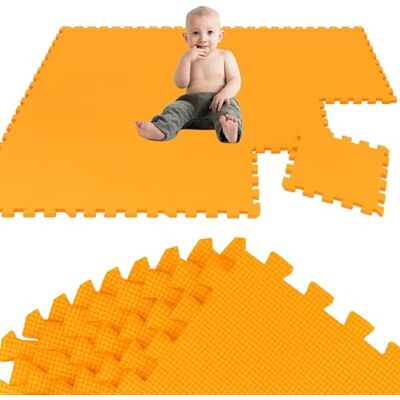 LittleTom Speeltapijt Puzzel voor baby's, 18 stuks, 30 x 30 cm, kruipdeken 180 x 90 cm voor kinderen, beschermende vloermat voor kinderkamer LittleTom Speeltapijt Puzzel voor baby's, 18 stuks, 30 x 30 cm, kruipdeken 180 x 90 cm voor kinderen, beschermende vloermat voor kinderkamer