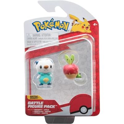 Pokémon Vechtfiguur waarde Oshawott & Applin Pokémon Vechtfiguur waarde Oshawott & Applin